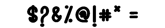 Calming Honey Font OTHER CHARS