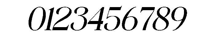Calming Motion Italic Font OTHER CHARS