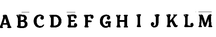 Calop Regular Font UPPERCASE