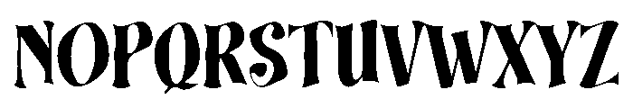 Calovra Font UPPERCASE