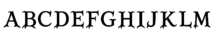 Calpg Regular FONT