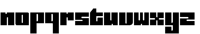 Calsio-Black Font LOWERCASE