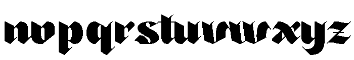 Calter-Regular Font LOWERCASE