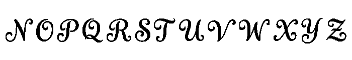 Calum Regular Font UPPERCASE