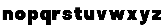 Calven Black Font LOWERCASE
