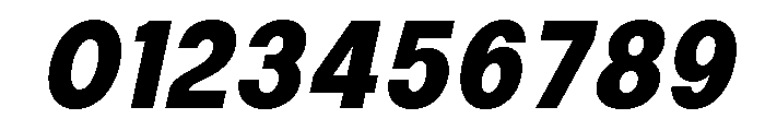 Calven Bold Italic Font OTHER CHARS