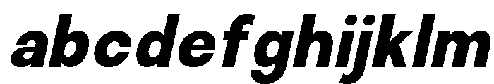 Calven Bold Italic FONT