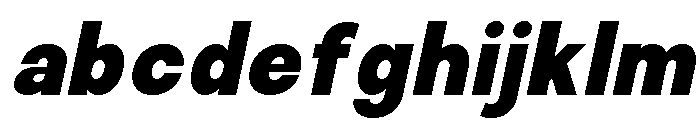 Calven Extra Bold Italic FONT
