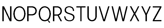 Calven Extra Light Font UPPERCASE