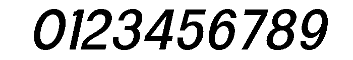 Calven Italic Font OTHER CHARS