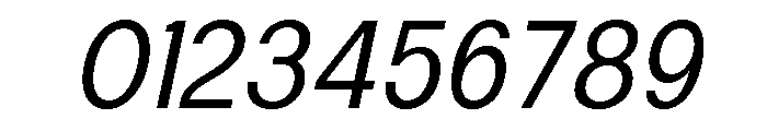 Calven Light Italic Font OTHER CHARS