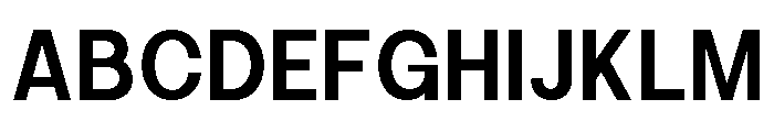 Calven Medium Font UPPERCASE