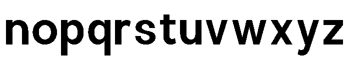 Calven Medium Font LOWERCASE