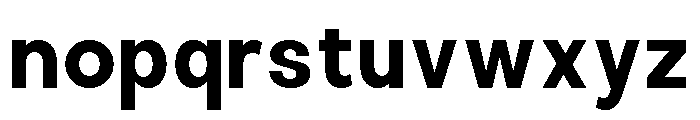 Calven Semi Bold Font LOWERCASE