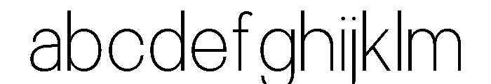 Calven Thin FONT