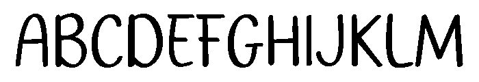 CalveroReguler-Regular Font UPPERCASE