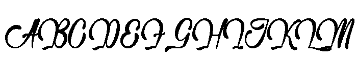 Calvique Font UPPERCASE