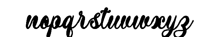 Calvique Font LOWERCASE