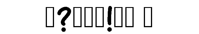 Calyp Regular Font OTHER CHARS