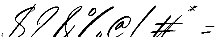Camalla Rose Italic Font OTHER CHARS