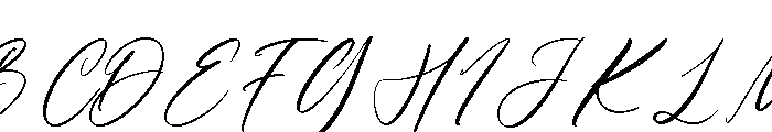 Camalla Rose Font UPPERCASE