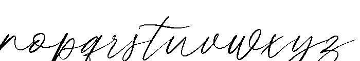 Camalla Rose Font LOWERCASE