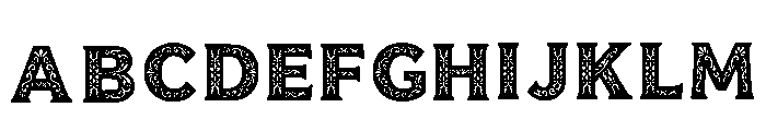 Camas Regular Font UPPERCASE