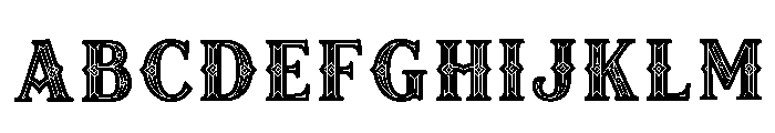 Camden Regular Font UPPERCASE
