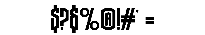 Camebad Font OTHER CHARS