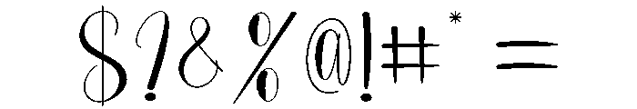 Cameleon Font OTHER CHARS