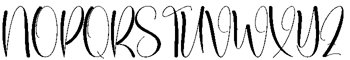 Cameleon Font UPPERCASE