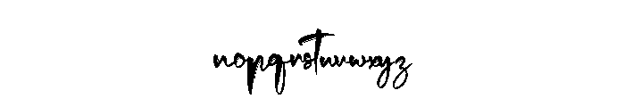 Camelian Font LOWERCASE