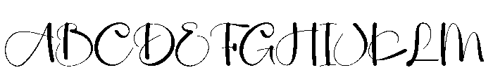 Camelya Font UPPERCASE