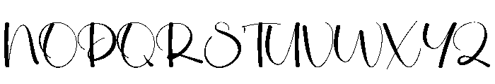 Camelya Font UPPERCASE