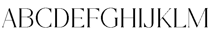 Camenia Font UPPERCASE