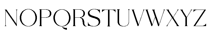 Camenia Font UPPERCASE