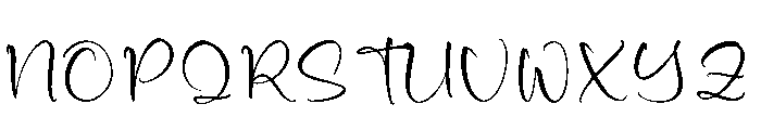 Cameo Journal Regular Font UPPERCASE