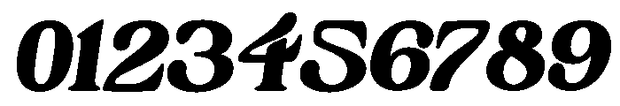 Camheon Italic Font OTHER CHARS