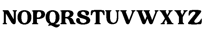Camheon Regular Font UPPERCASE