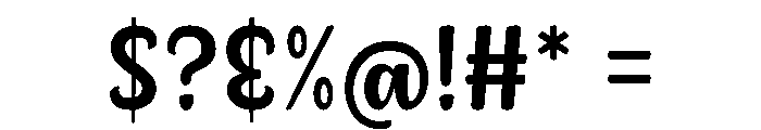 Camilan Font OTHER CHARS