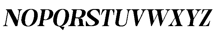 Camiron Expanded Slant Font UPPERCASE