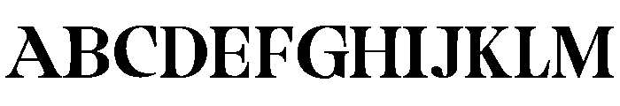 Camiron Expanded Font UPPERCASE