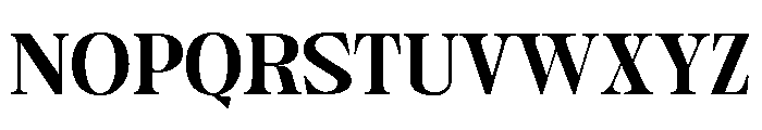 Camiron Expanded Font UPPERCASE
