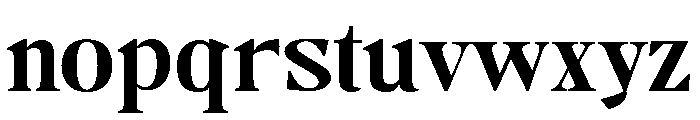 Camiron Expanded Font LOWERCASE