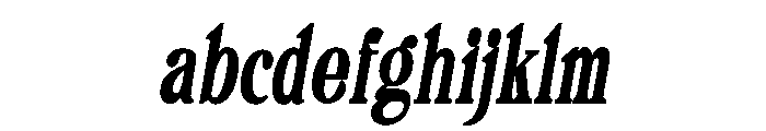 Camiron Grade Condensed Slant FONT
