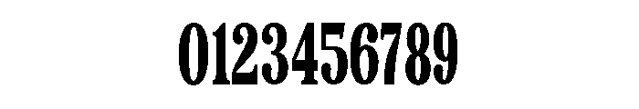 Camiron Grade Condensed Font OTHER CHARS