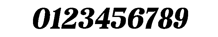 Camiron Grade Expanded Slant Font OTHER CHARS
