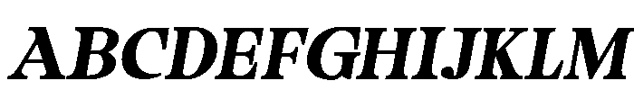 Camiron Grade Expanded Slant Font UPPERCASE