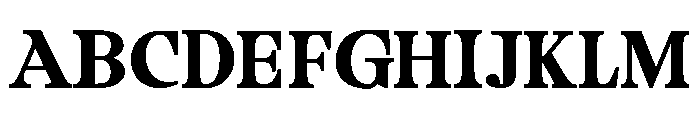 Camiron Grade Expanded Font UPPERCASE