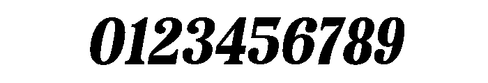 Camiron Grade SemExp Slant Font OTHER CHARS